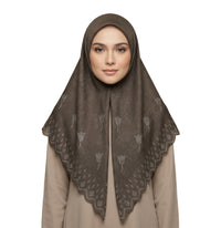 ZAWA 9145-D3 Floral Pattern Headscarf