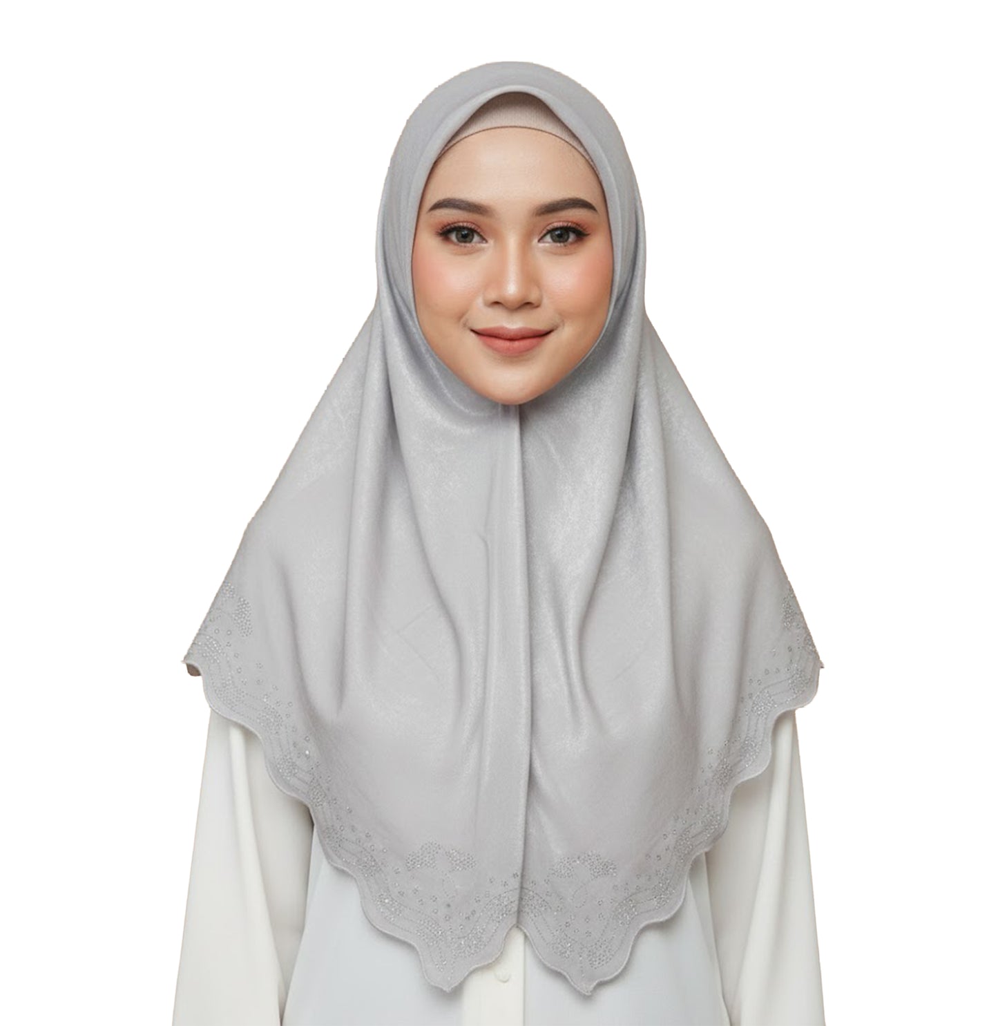 ZAWA 9145-D3 Floral Pattern Headscarf