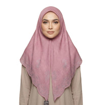 ZAWA 9145-D3 Floral Pattern Headscarf