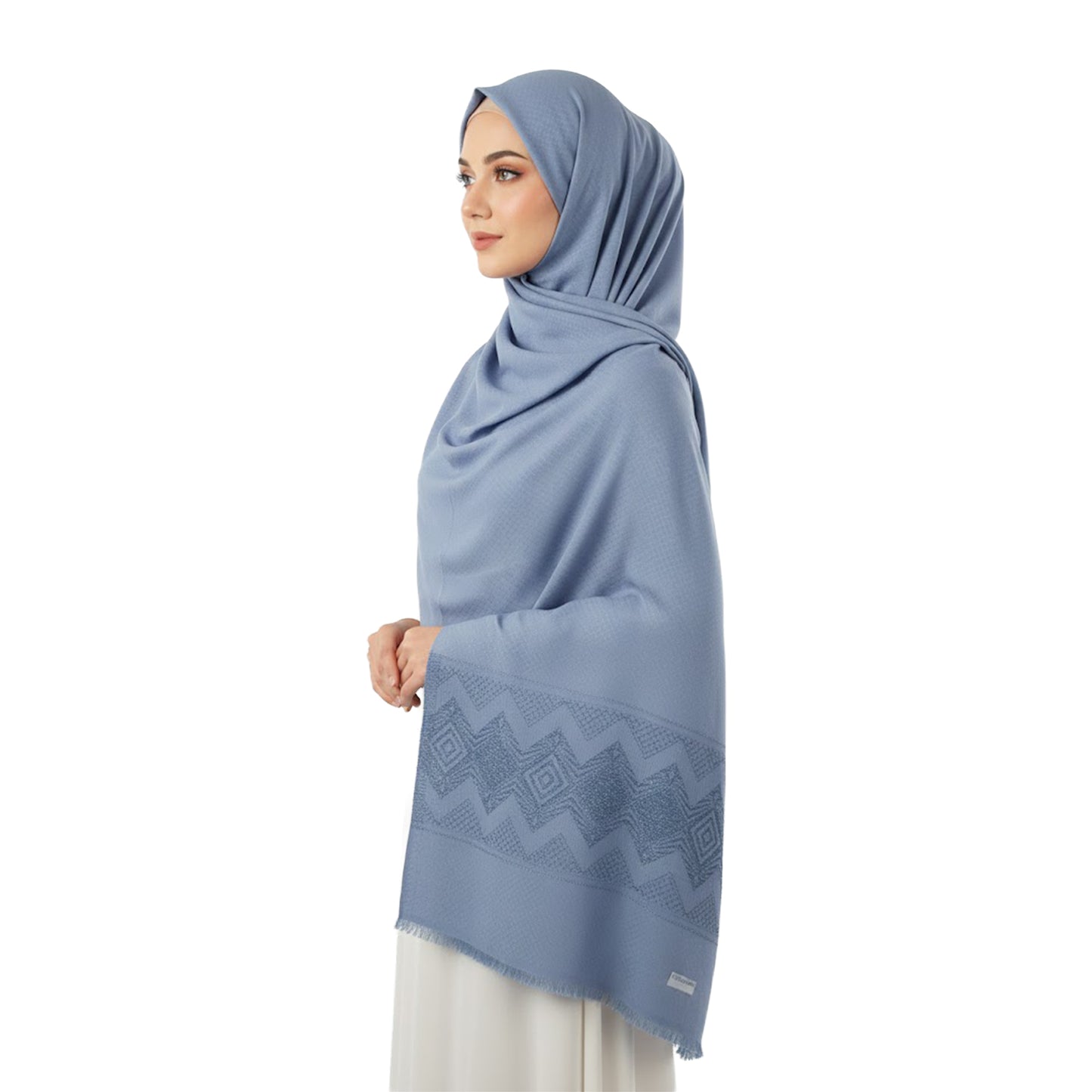 Premium Satin Hijab – Luxury Elegant Scarf | BİREL 9050 12-DESEN 1