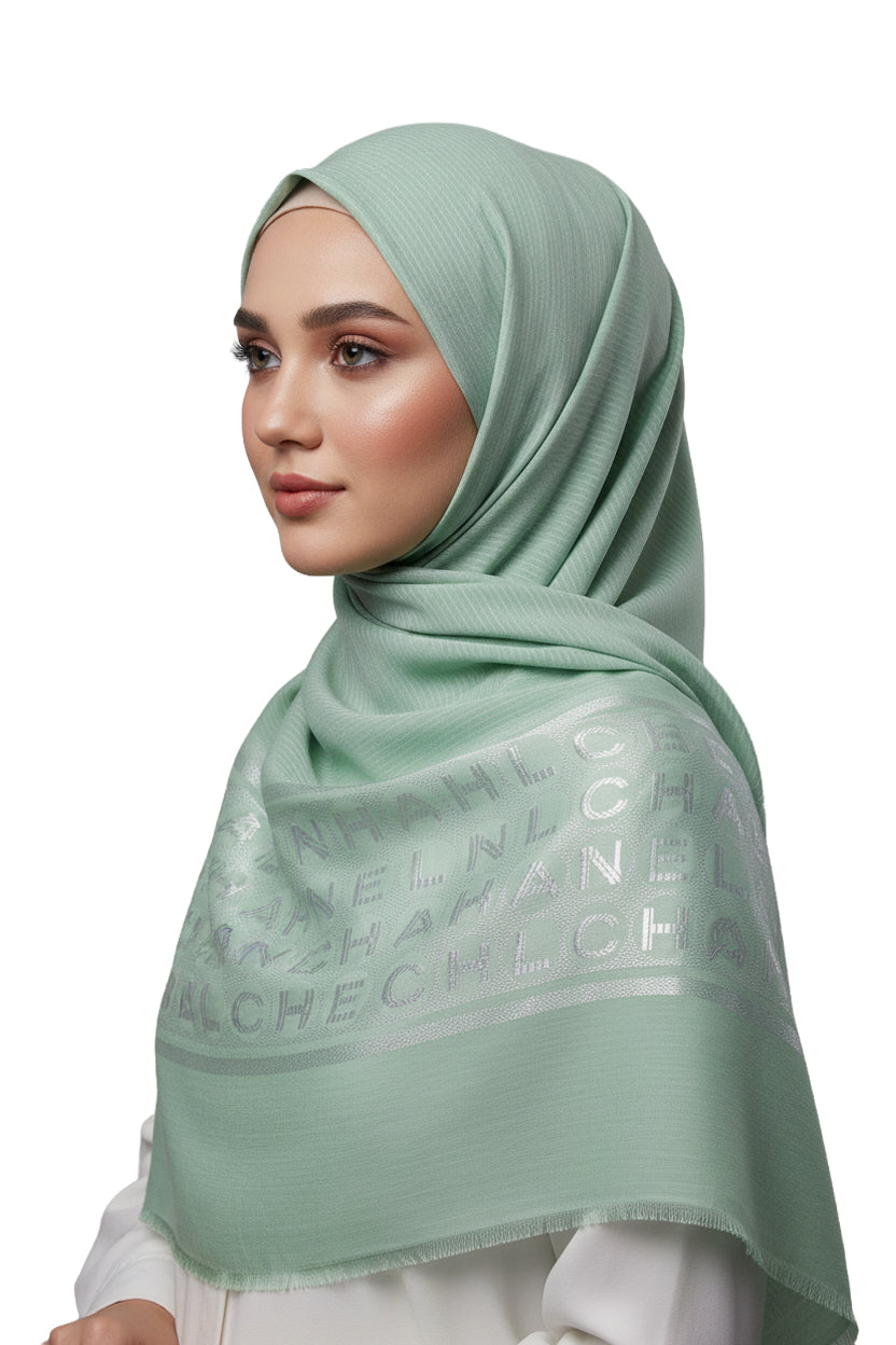 Premium Satin Hijab – Luxury Elegant Scarf | Birel 9040 M