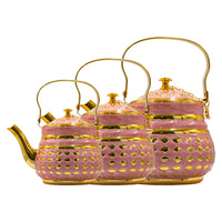 NO-1612 A EPOXY-PINK+GOLD MODEL NO - 664 (Compact version)