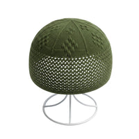 ZAWA HALIL Knitted Prayer Cap (Takke) – Breathable & Lightweight | SKU 1080