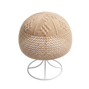 compare product ZAWA HALIL Knitted Prayer Cap (Takke) – Breathable & Lightweight | SKU 1080