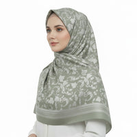 Premium Satin Hijab – Luxury Elegant Scarf |  9033-A4