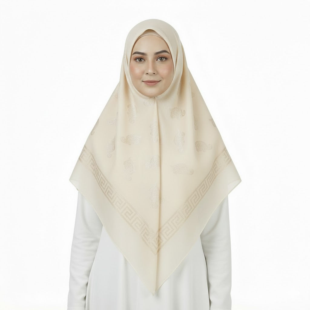 GÜLİPEK-9031-D3 Floral Pattern Headscarf