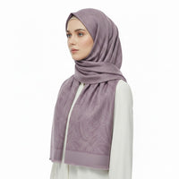 Premium Satin Hijab – Luxury Elegant Scarf |  9021-A-D5