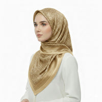 Premium Satin Hijab – Luxury Elegant Scarf |  9033-A1