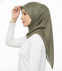 ZAWA 9145-D1 Floral Pattern Headscarf