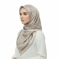 Premium Satin Hijab – Luxury Elegant Scarf |  9033-A1