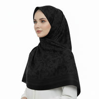 Premium Satin Hijab – Luxury Elegant Scarf |  9033-A4