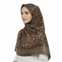 Premium Satin Hijab – Luxury Elegant Scarf |  9033-A4