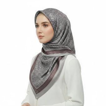 compare product Premium Satin Hijab – Luxury Elegant Scarf |  9033-A1