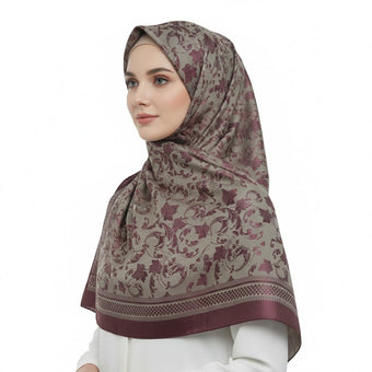 compare product Premium Satin Hijab – Luxury Elegant Scarf |  9033-A4