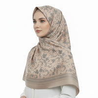 Premium Satin Hijab – Luxury Elegant Scarf |  9033-A4