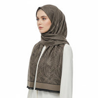 Premium Satin Hijab – Luxury Elegant Scarf |  9021-A-D5